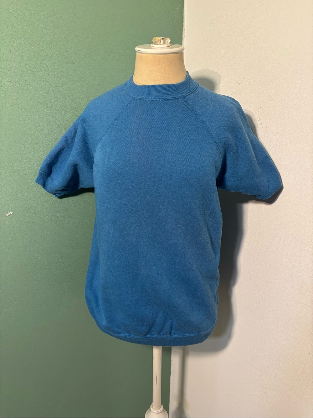 Vintage 1970’s Blue Shortsleeved Sweatshirt